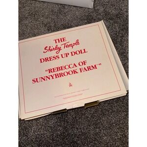 Shirley Temple Dress Up Doll Outfit "Rebecca‎ of Sunnybrook Farm"